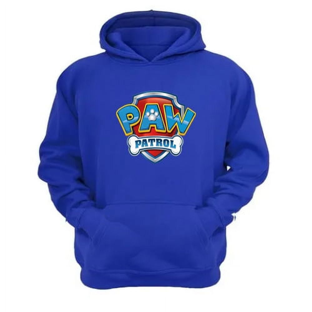 Polerón Canguro Niño Paw Patrol Azul Talla 14 Unisex