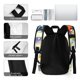 thumbnail image 5 of Pájaro Loco-theme Backpack, Campus style schoolbag Bookbag with Adjustable Shoulder Straps And Large Zip Compartment, Unisex Travel Bags.42x30x15cm, 5 of 6