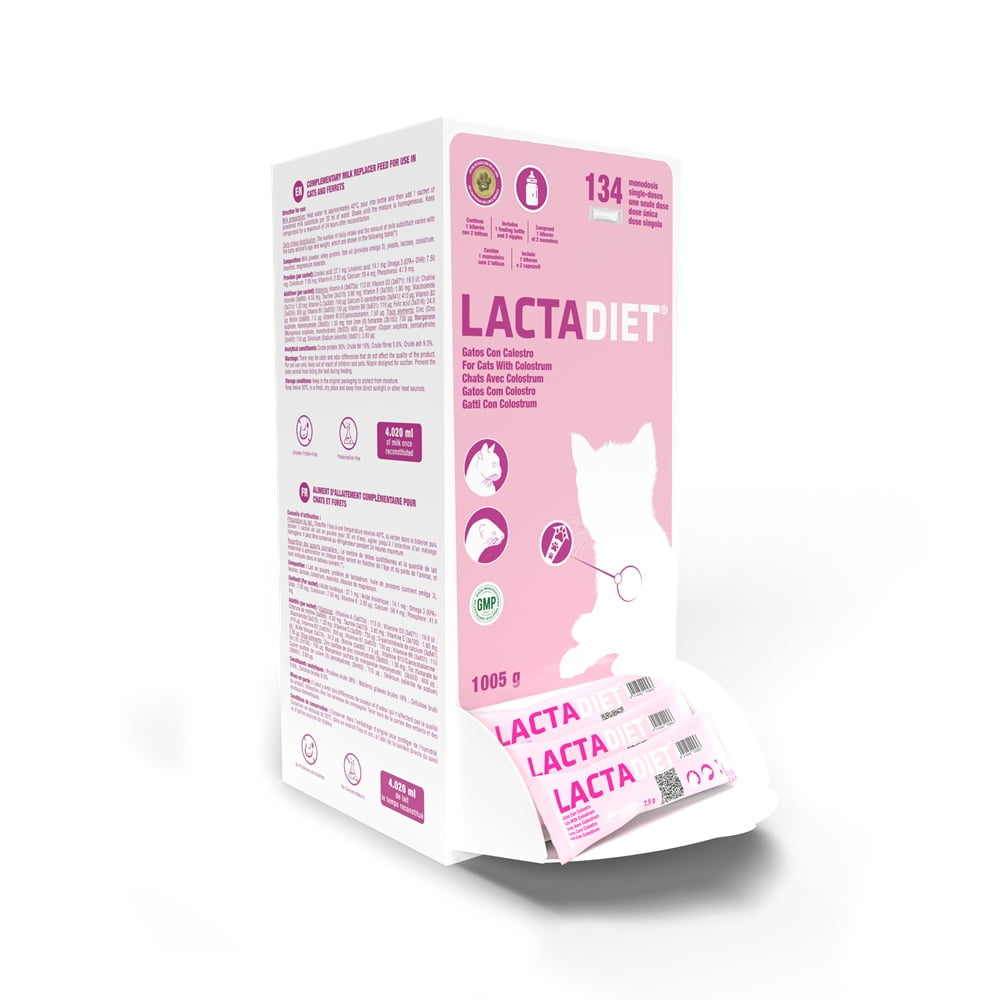 Pharmadiet - Complemento Lactancia Gatos Con Calostro - Lactadiet X 134uu