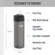 thumbnail image 2 of Botella THERMOS Icon Series, 770 ml, con tapa de pajita, color ahumado, 2 of 7