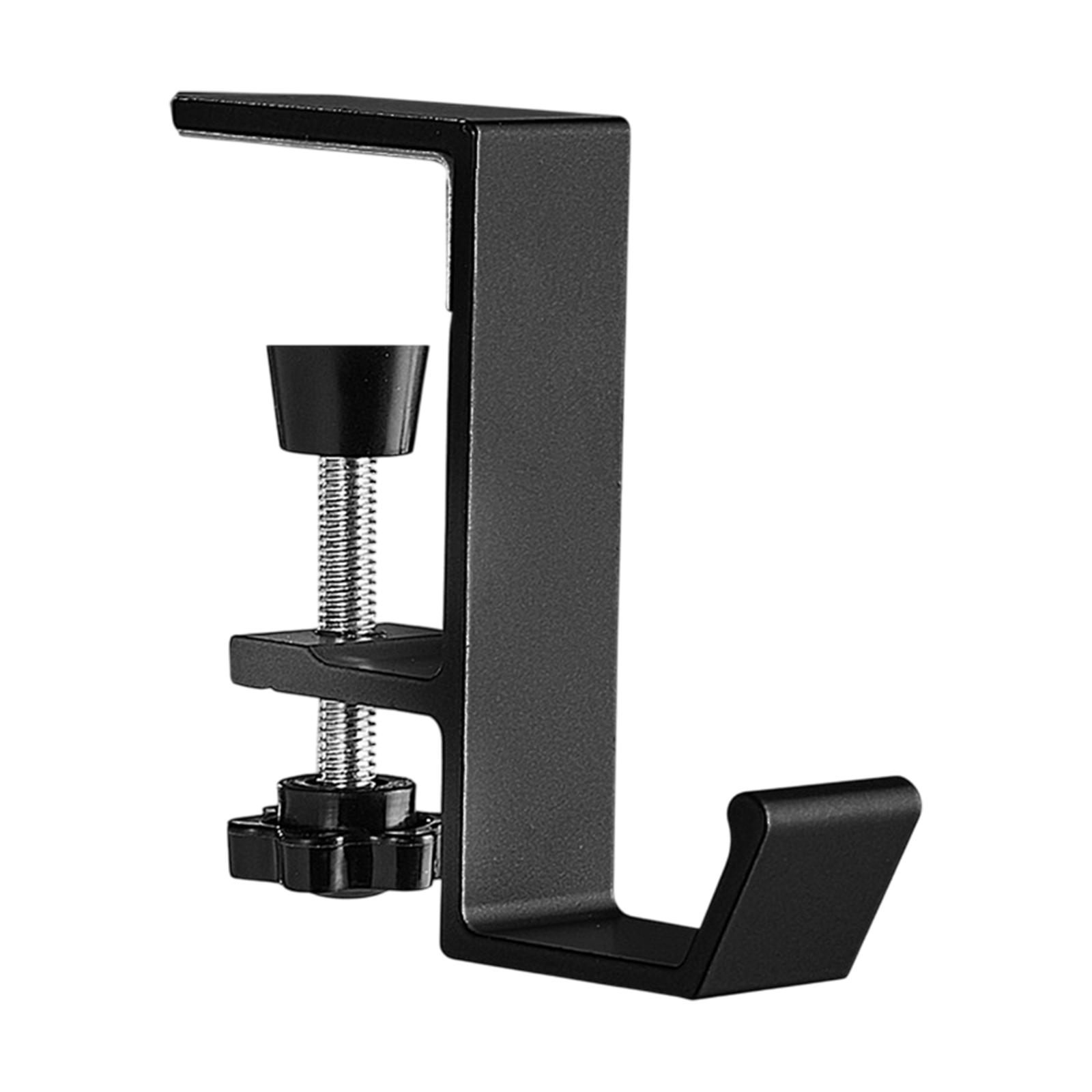 Magideal - Colgilla De Colgilla De Bolsa De La Escuela Colgadora De Mochila Para Mesa Ajustable Sólido Fácil Instalación De La Instalación Titular De Auriculares Negro