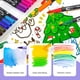 thumbnail image 4 of Juego de rotuladores Artecho, 72 colores, doble punta, para libros de colorear para adultos, 4 of 6