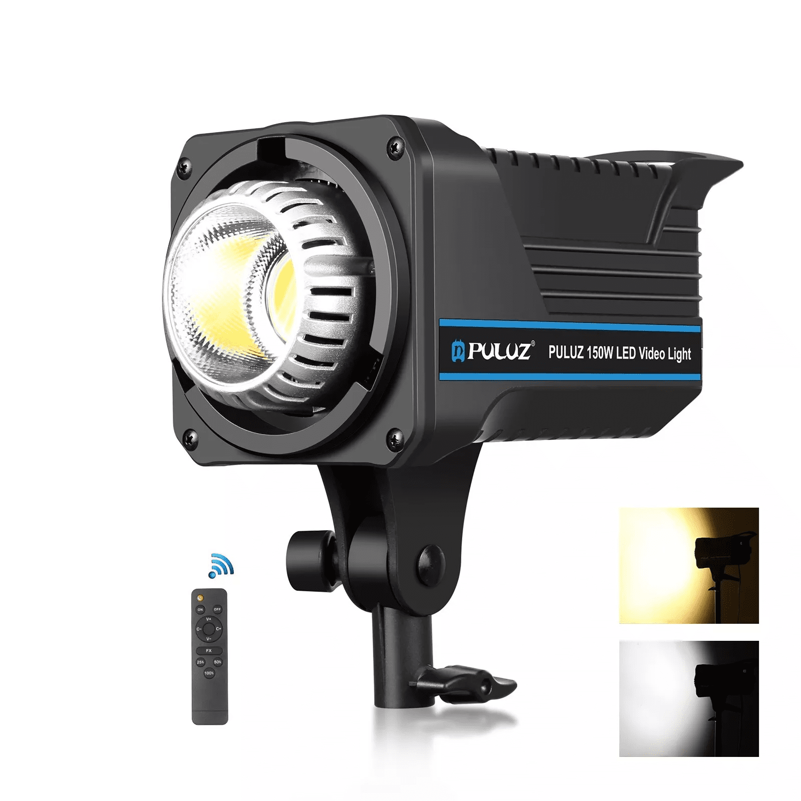 Cañon Foco Led Puluz 150w Montura Bowens
