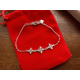 thumbnail image 3 of Pulsera nudo brujas plata fina protección, 3 of 3