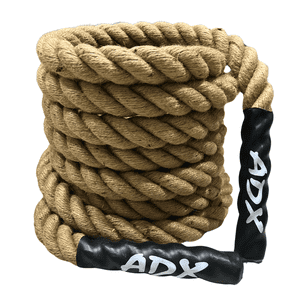 Linea Sport - Cuerda De Batalla 9M X 38Mm De Yute Para Crossfit Y Fitness