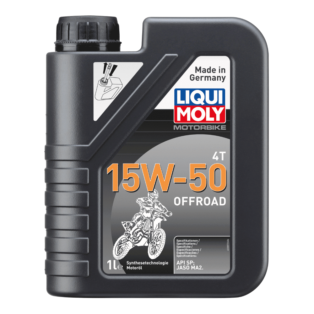 Aceite Para Moto Liqui Moly Motorbike 4t Synth 15w-50 Offroad