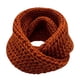 thumbnail image 3 of Bufanda Cuello Estilo Punto Inglés Lana Invierno Abrigado, 3 of 5