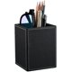 thumbnail image 1 of Organizador de escritorio negro de cuero PU KINGFOM 12 cm, 1 of 9
