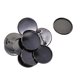 thumbnail image 1 of 10 piezas de broche de 25 mm que hacen bandejas de configuración de bisel de cabujón en blanco para placa negro, 1 of 5