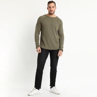 Truval - Sweater Cuello Redondo Khaki Claro