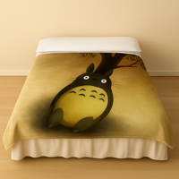 Genérico - Cobertor Sherpa Totoro 1.5 Plazas