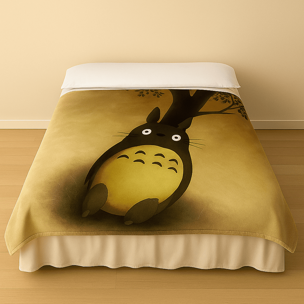 Sintec Chile - Cobertor Sherpa Totoro 1.5 Plazas