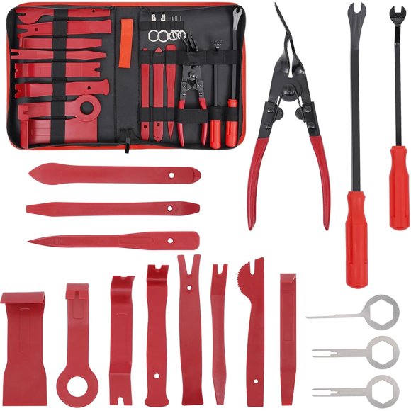 Kit de desmontaje de molduras para auto Zaviireku TRT420, 19 piezas