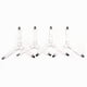thumbnail image 1 of Soportes De Correas De Sábanas De 8 Piezas Agarradores De Sábanas Elásticos Antideslizantes Ajustables Suspendentes De Colchón Triángulo Mantenga En Su Lugar Soportes De Sábanas Montados, 1 of 3