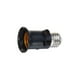 thumbnail image 2 of Adaptador Soquete Para Ampolleta E27 Negro, 2 of 3