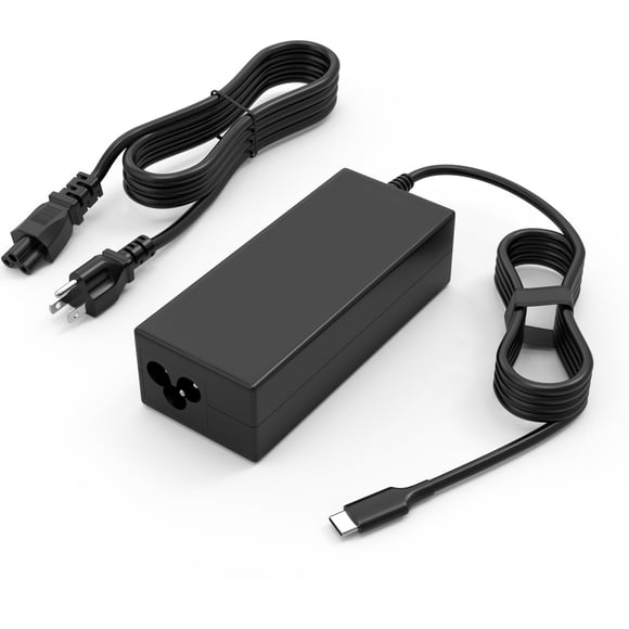 Cargador USB tipo C de 45 W para HP Chromebook 14 y otros