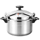 thumbnail image 1 of Olla A Presion Belug  Cacerola Aluminio 8 Litros Cocina Chef Choice Plateado, 1 of 5