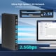 thumbnail image 3 of Conmutador Ethernet GigaPlus de 2,5 GB, 10 puertos, 8 x 2,5 G Base-T, 2 puertos SFP+ de 10 G, 3 of 7