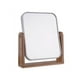 thumbnail image 1 of Espejo Rectangular De Mesa Con Base Madera, 1 of 2