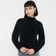 thumbnail image 3 of Sweater Mujer Chenille Rib Negro Corona, 3 of 5