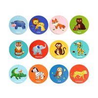 Magideal - Rompecabezas De Animales, Rompecabezas Para Niños Pequeños, Juegos De Desarrollo Preescolar, Rompecabezas Con Temática De Animales Para Concentrarse, Animal Del Bosque