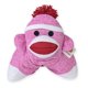 thumbnail image 4 of Almohada Pennington Bear Company 41 cm Mono de Calcetín Rosa, 4 of 8
