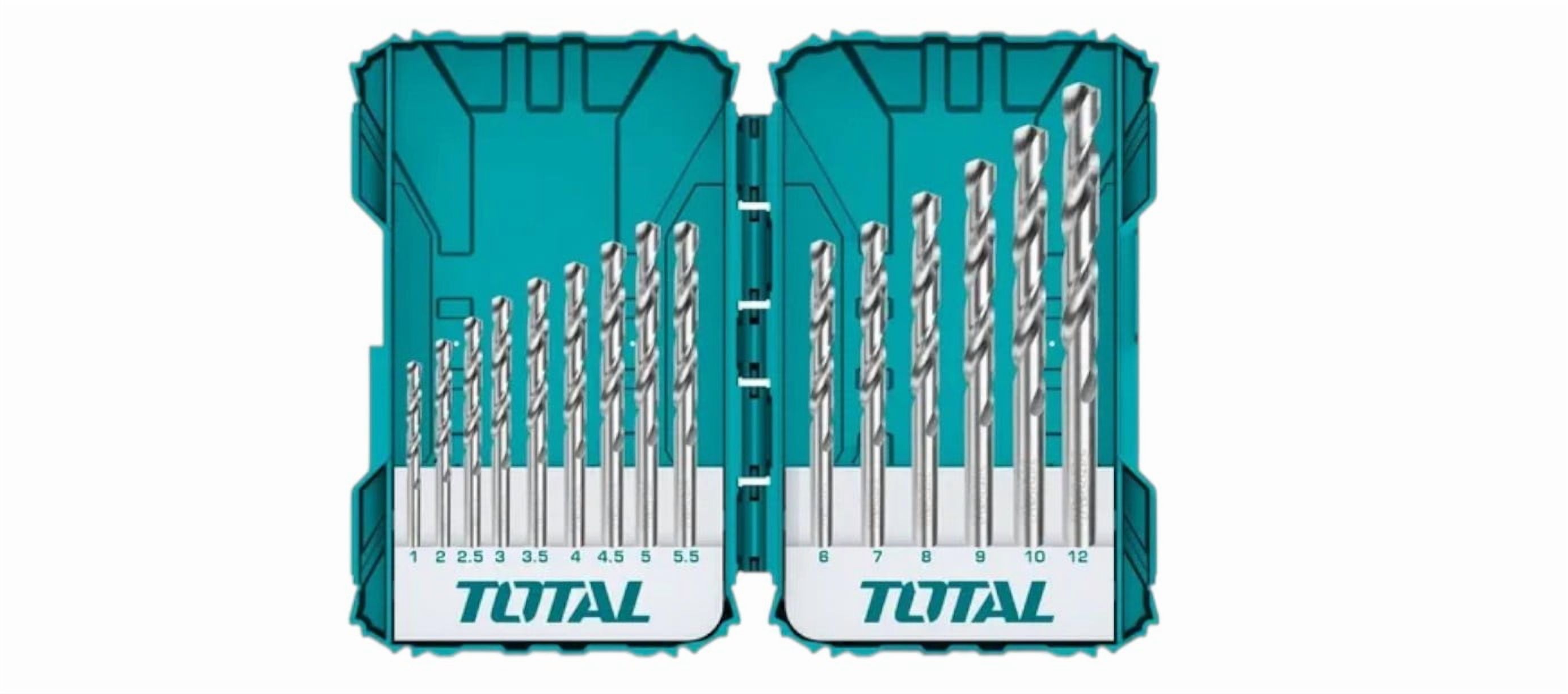 Erux - Set Juego Brocas Para Metal 15 Piezas Total Tacsdl51502