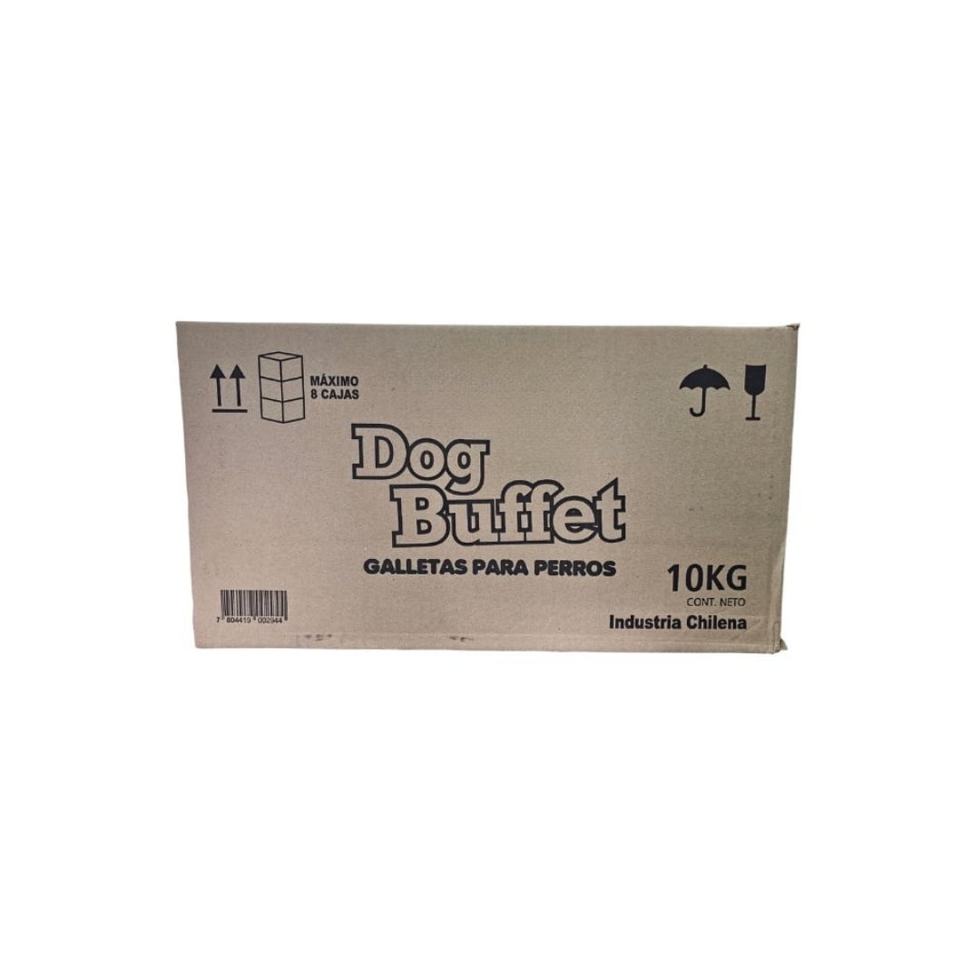 Caja Galletas Para Perros Dog Buffet 10 Kg.