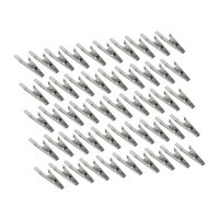 Ioensy - Kit De 50 Pinzas De Cocodrilo Con Resorte Para Proyectos Electrónicos, Manualidades Y Pasatiempos.