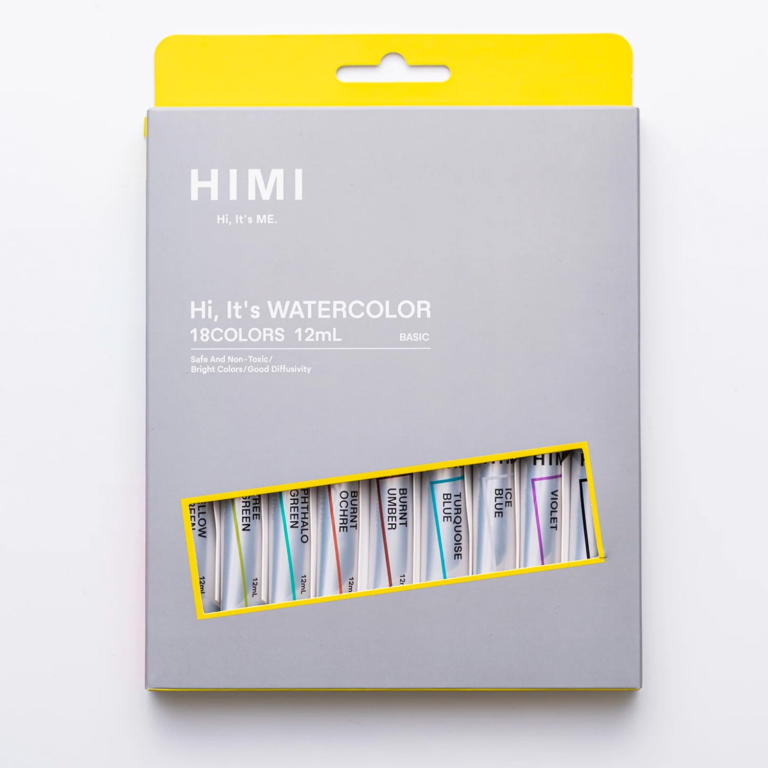 Himi Set Tubos De Acuarela 12 Ml 18 Colores