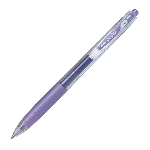 Pilot - 12 Un. Lapiz Gel Pop´Lol Violeta Metalico 0.7 Mm.