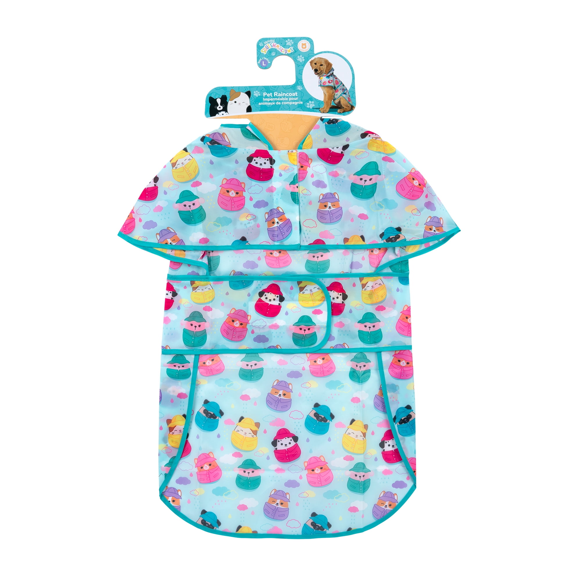 Impermeable Para Mascotas Talla L Squishmallows