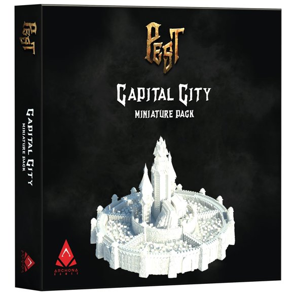 Paquete de miniaturas Archona Games Pest Capital City Upgrade
