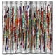 thumbnail image 1 of Cortina de ducha de arte colorido, juego de cortina de baño con ganchos, tamaño 66 x 72 pulgadas, 1 of 3