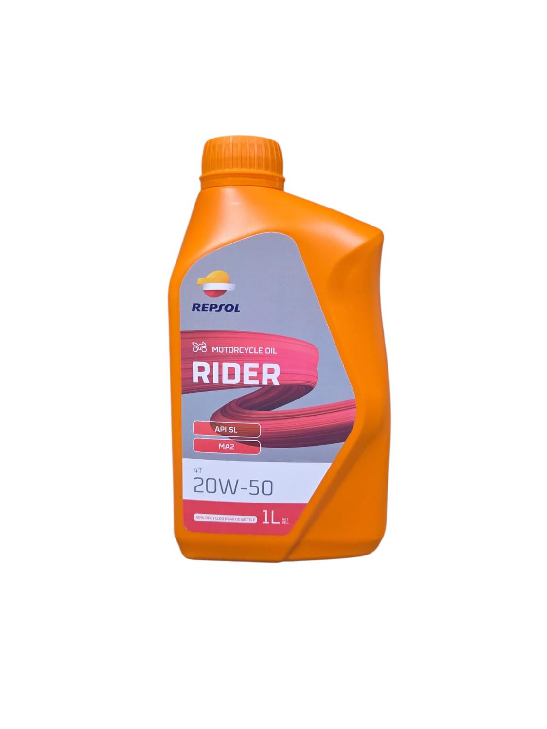 Aceite De Moto Y Cuatriciclos Repsol 20W 50 Mineral 4T