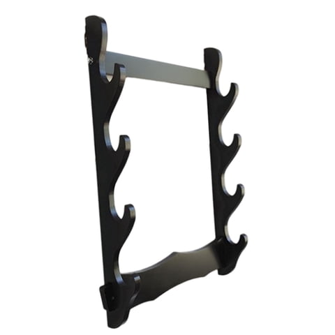 Bothyi - Soporte Para Espada, Soporte Para Katana, Colgador De Exhibición, Soporte Para Montaje En Pared, Almacenamiento, 4 Niveles, 35X51Cm