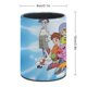thumbnail image 2 of Monstruo Digital-theme Cylinder Pen Holder Pencil Organizer with Flannel Lining PVC Leather Material Cardboard Base for study work 10*8CM, 2 of 6