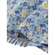 thumbnail image 5 of INSPIRE CHIC Blusa Floral de Mujer con Escote Cuadrado de Corazón, Mangas Abullonadas, Espalda Fruncida, Top Casual Azul L, 5 of 6