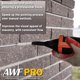 thumbnail image 2 of Pistola de Mortero AWF PRO 946 ml 12:1 Empuje 2 Boquillas, 2 of 9