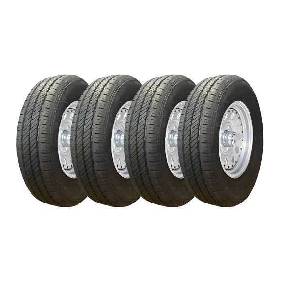 Set 4 Neumaticos 145R13 88/86R LRP188 Brightway 8PR Ltr BLK CHN