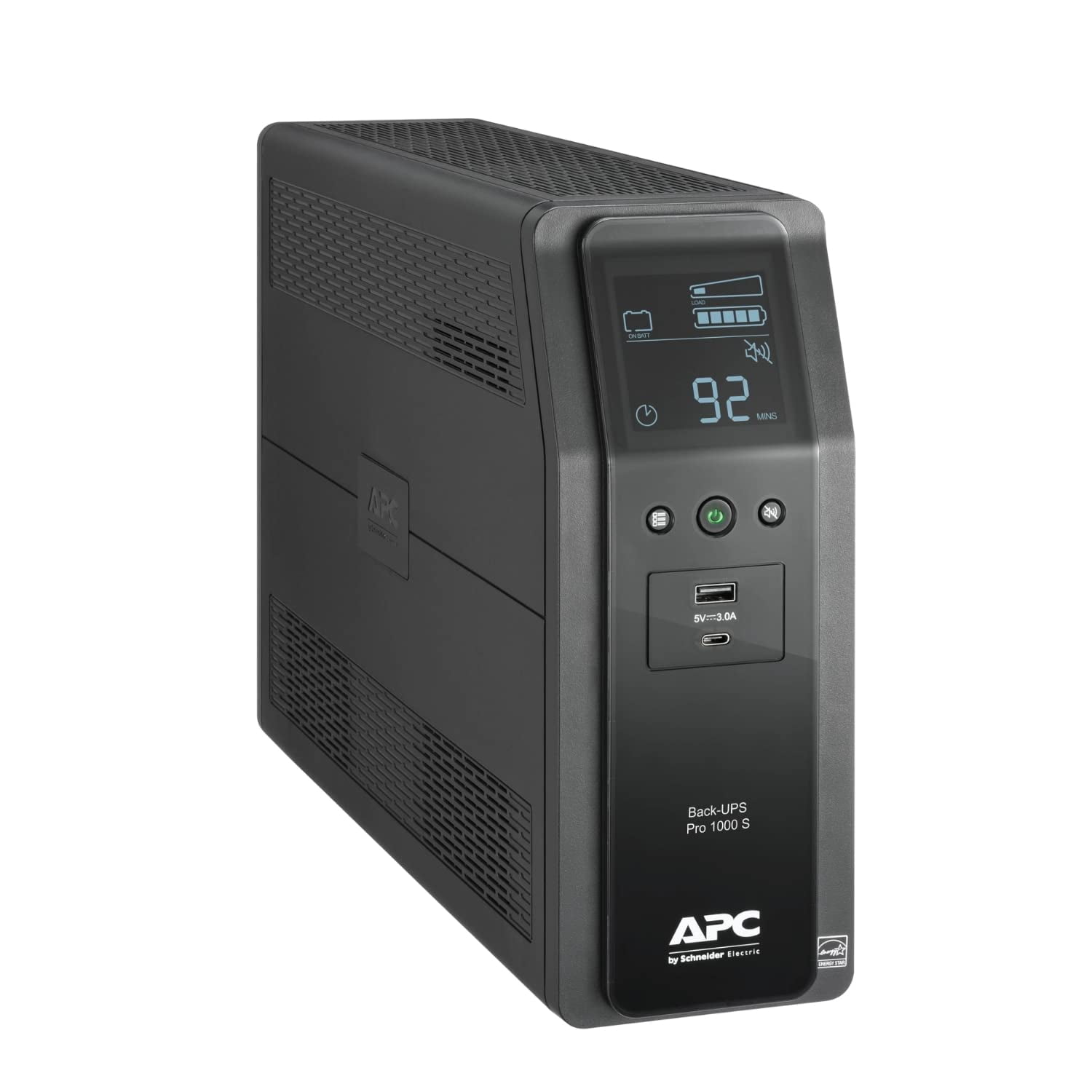 Ups Apc Br1000ms De Onda Sinusoidal De 1000 Va Con Batería De Respaldo, 10 Salidas