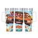 thumbnail image 1 of Los Mitchell contra las Máquinas Vaso aislado de acero inoxidable con asa, diseño temático, regalo para familia, amigos y fans; incluye pajita y encaja en el portavasos estándar, 40 oz, 1 of 6