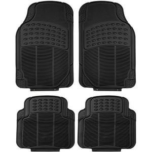 Jj Group - Pisos De Goma Para Vehículo 4 Piezas Negro Genérico