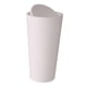 thumbnail image 1 of Bote de basura pequeño, bote de basura para vehículos, bote de basura de bolsillo, contenedor de basura, bote de basura para automóviles para baño, to Blanco, 1 of 5