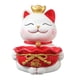 thumbnail image 3 of Estatua De Gato De La Suerte, Adorno Artesanal, Contenedor De Artículos Diversos Decorativo Con Bandeja, Almacenamiento De Bolsas De La Suerte, 3 of 5