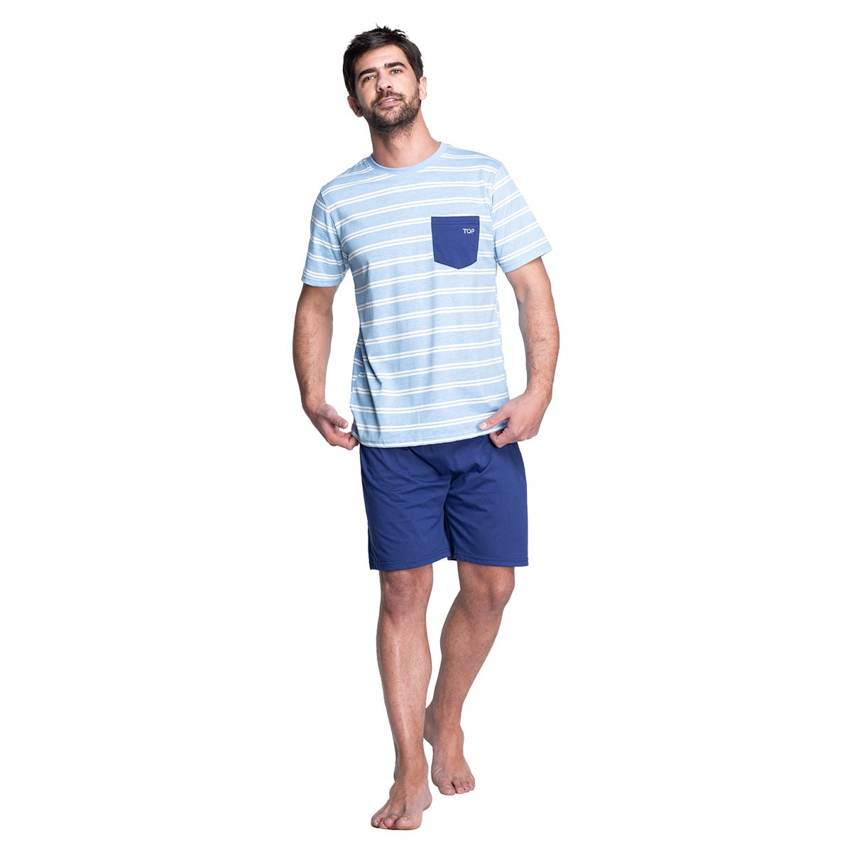 Top - Pijama Hombre Verano Algodón C1