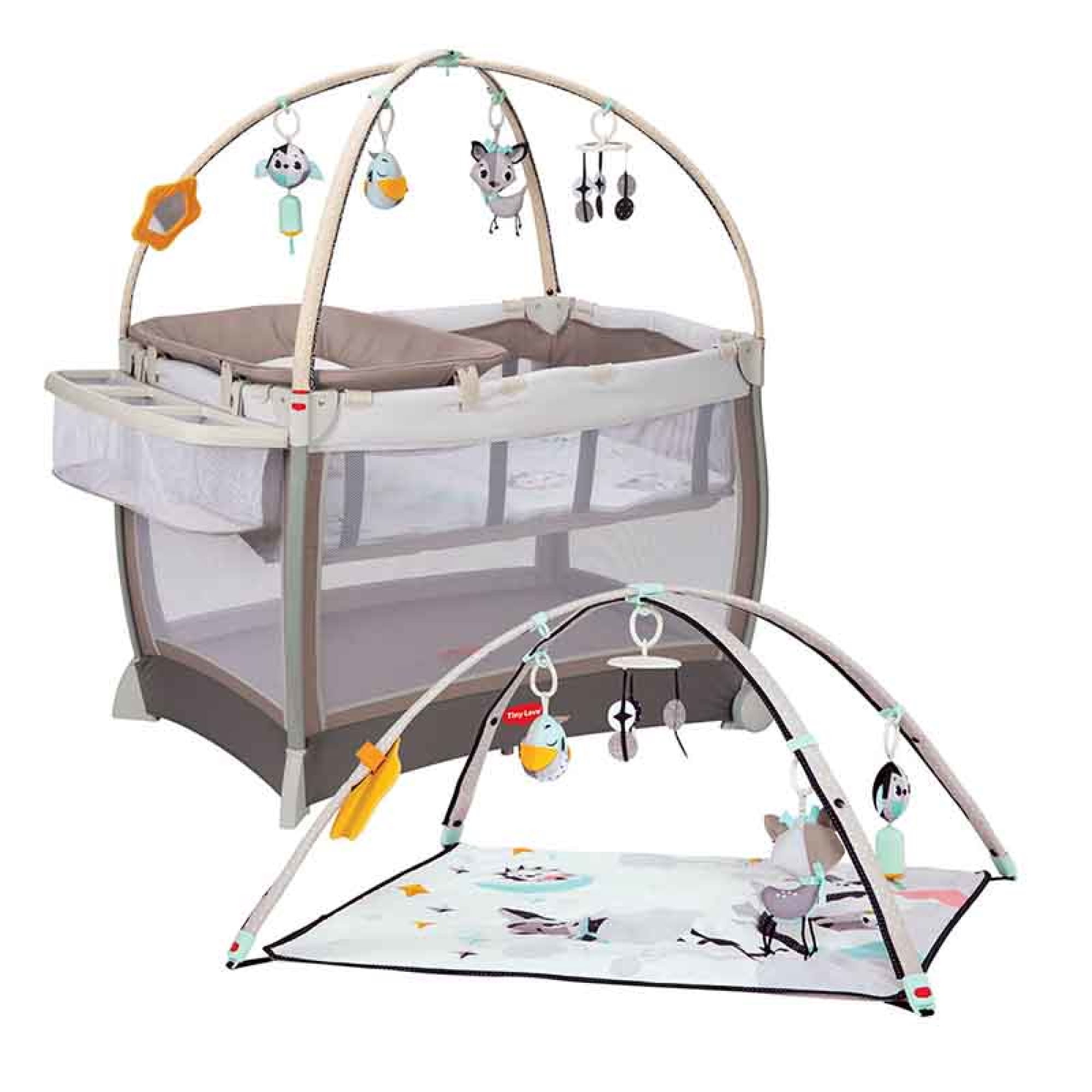 Cuna Playard Tiny Love Gris