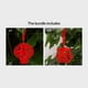 thumbnail image 1 of 8-Pack Red Lantern Hanging Ornaments: Add a Festive Touch to Your Chinese New Year Decorations!, 1 of 5