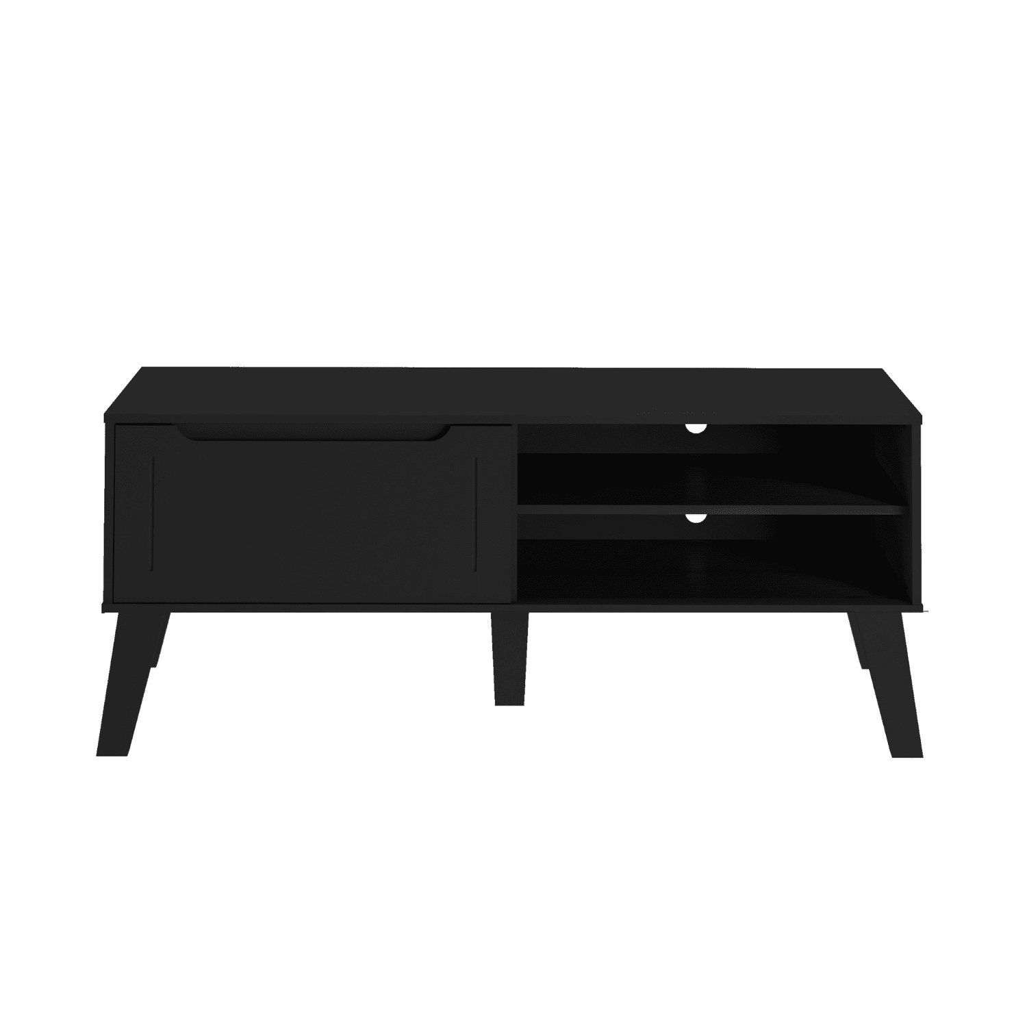 Exit - Rack Tv Hasta 55 Pulgadas Lotus Negro