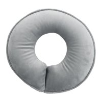 Magideal - Almohada De Masaje Boca Abajo, Almohada De Masaje Para Salón, Reposacabezas Portátil Y Cómodo Para Cama De Masaje, Soporte Facial Para Oficina De Saló Gris Claro